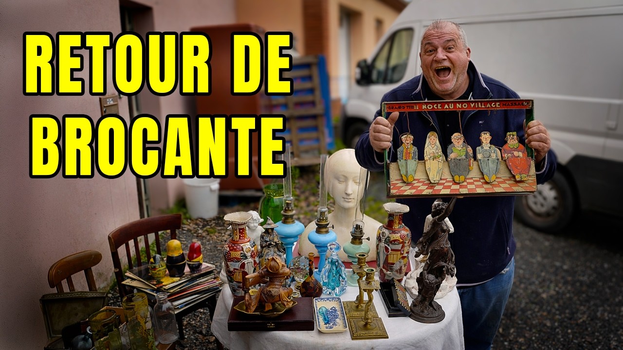 Retour de Brocante : Des jouets centenaires et une trouvaille de musée !