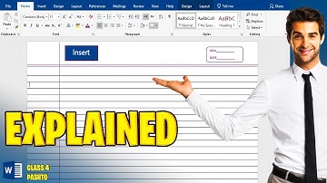 How to Use Insert Tab in Ms Word|Skill with Pakhtoon