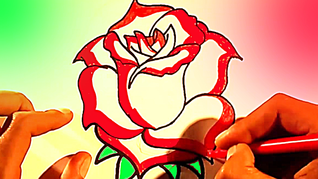  faciles de hacer - Rosas rojas  Imagenes de flores [HD] - YouTube
