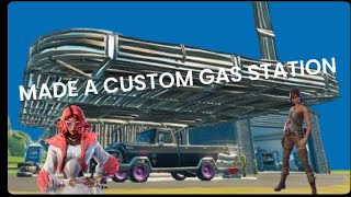MAKING CUSTOM GAS STATION (Fortnite part 24)