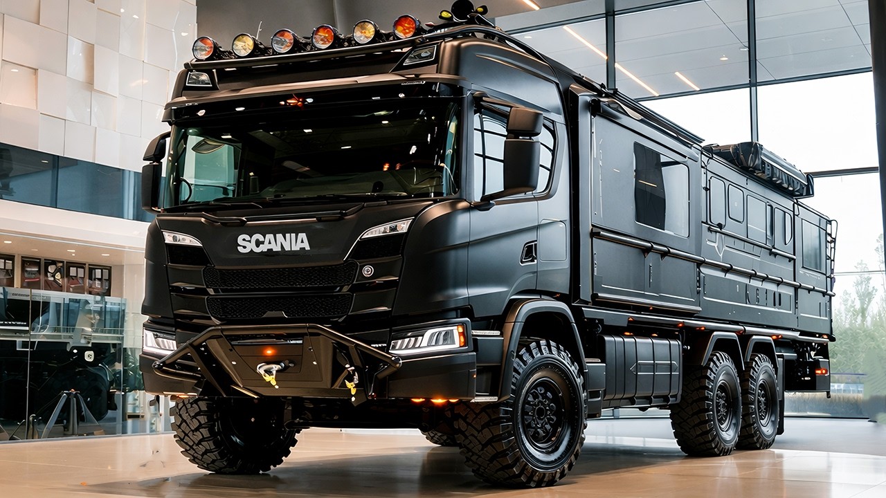 Scania TITAN 6×6 2026 года — самый экстремальный кемпер повышенной проходимости в Америке!