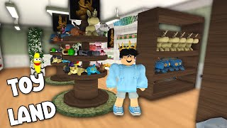 BUILDING A TOY LAND in my BLOXBURG MALL