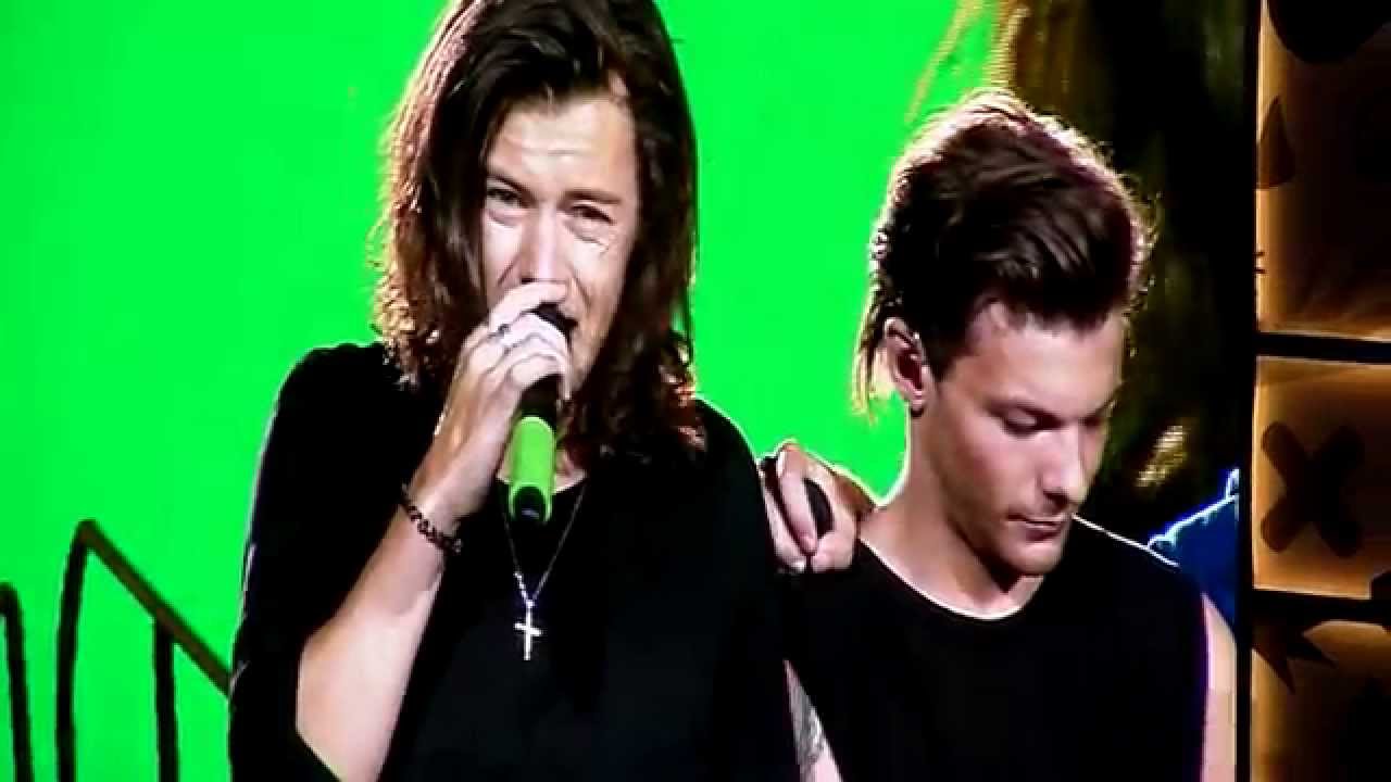 HD - One Direction - What Makes You Beautiful (LARRY live) TZ7 @ Wien, Vienna,  Austria OTRA 2015
