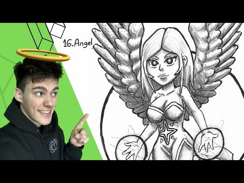 INKTOBER 2023 | Day 16 - ANGEL