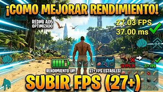 COMO AUMENTAR EL RENDIMIENTO Y SUBIR  FPS EN ARK ÚLTIMATE EDITION #arkultimatesurvivoredition #fps 