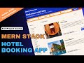 Complete mern stack project build a hotel booking app like a pro developer stepbystep course 2024