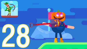 Bowmasters Gameplay Walkthrough Part - 28 Shovel Demon (iOS,Android)