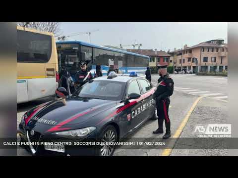 CALCI E PUGNI IN PIENO CENTRO: SOCCORSI DUE GIOVANISSIMI  | 01/02/2024