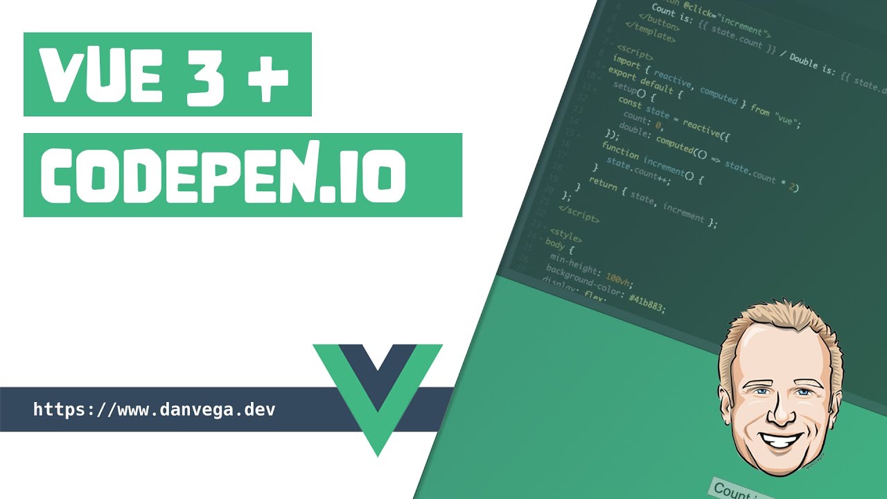 Getting started with Vue 3 for beginners using CodePen - Learn Vue 3