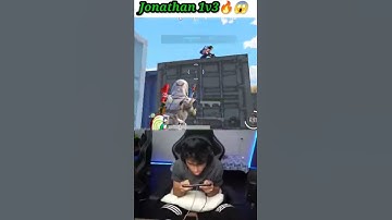 Jonathan 1v3 clutch with dbs enemy goes toxic after  🥶🔥  Jonathan 1v3 clutch 🥵#pubg#jonathan#bgmi