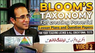 Bloom Taxonomy | Bloom Taxonomy in Urdu | Bloom's taxonomy of Educational objectives