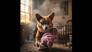 Jetpack Woofi Corgi Saves Baby From Fire