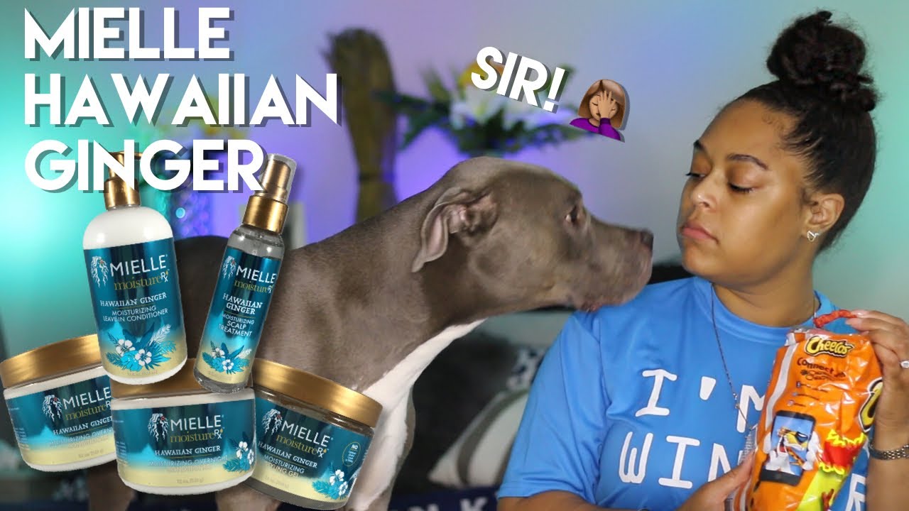 NEW!!!! MIELLE ORGANICS MOISTURE RX HAWAIIAN GINGER LINE | Danielle Renée - YouTube