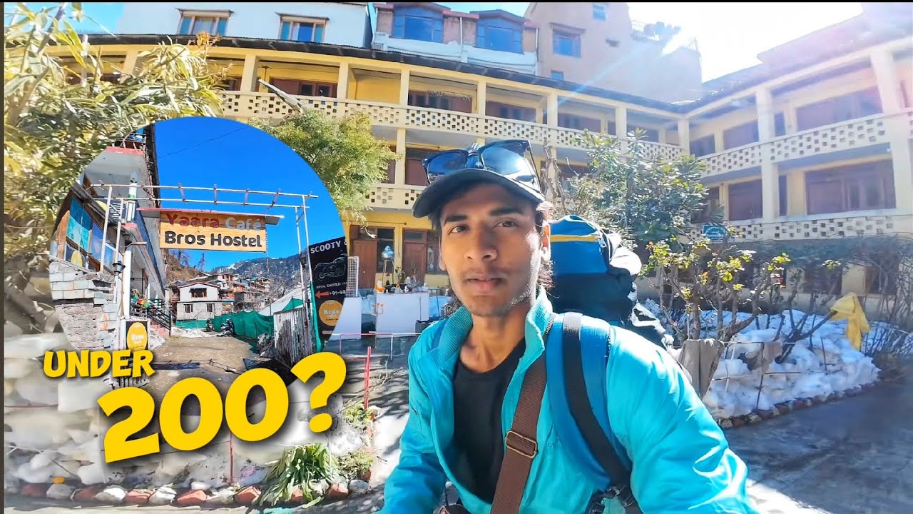 Old Manali Cheapest Hostel | Manali to Old Manali Hitchhiking 😳
