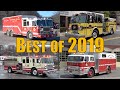 Best of 2019 Fire Trucks Responding Compilation