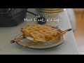 [SUB] VLOG #44 하루세끼, 냉이파스타와 냉이된장국 : What I eat in a day, Naengi pasta and doenjang-guk | Honeykki 꿀키