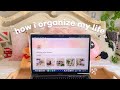 how i organize my life (notion tour + free template)