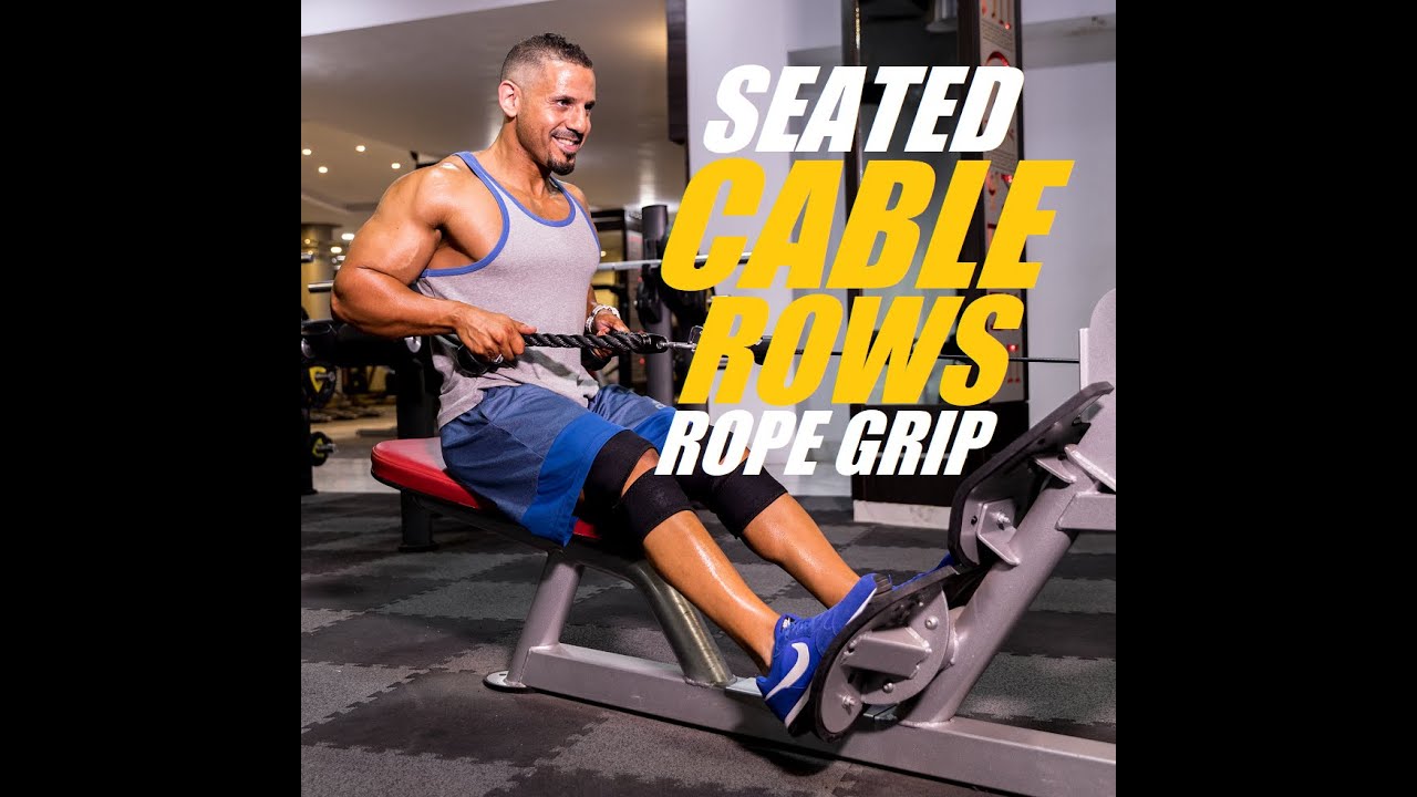Seated Rope Cable Rows (Back) - YouTube