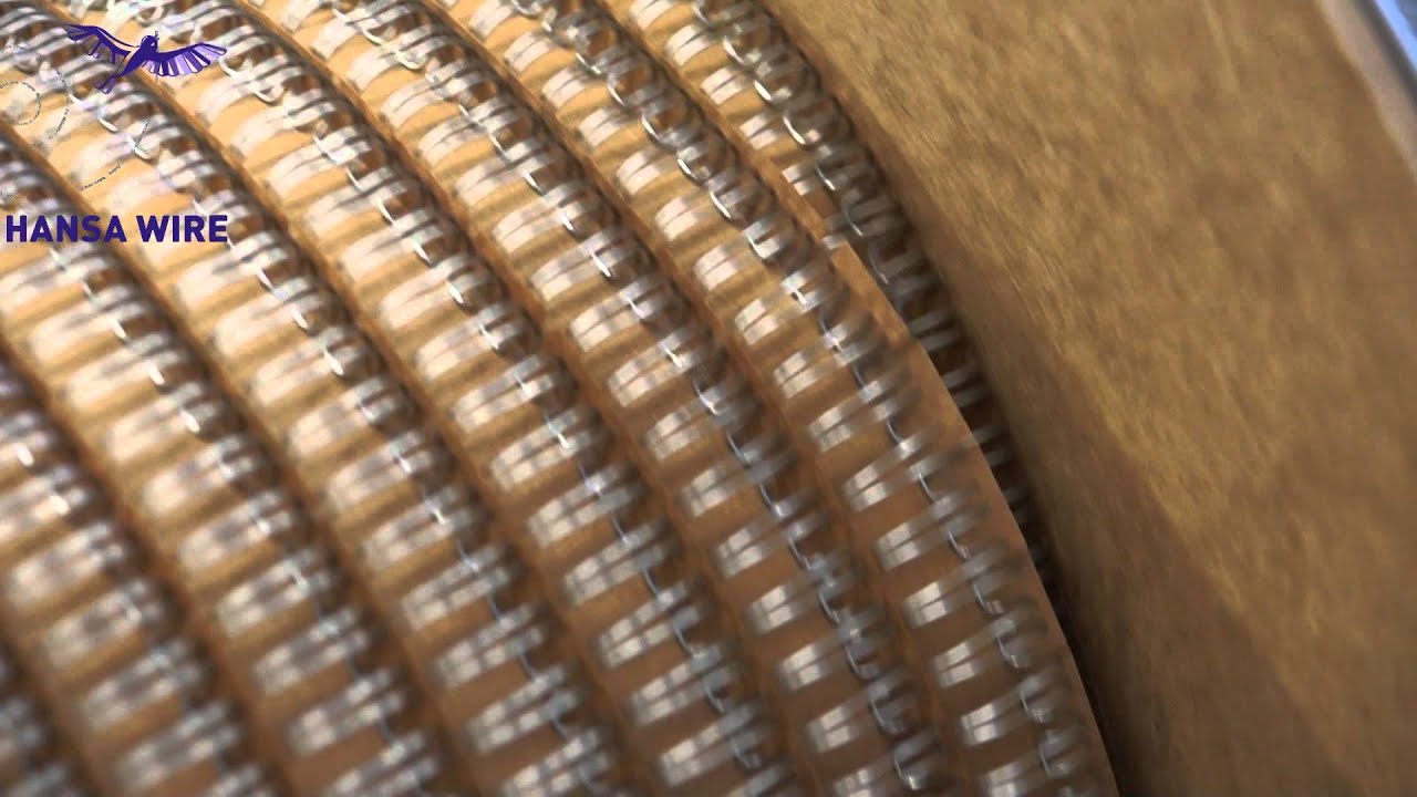 hansa double loop wire binding