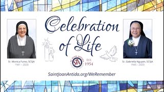 Celebration of Life Service for Sr. Monica Fumo, SCSJA and Sr. Gabriella Nguyen, SCSJA
