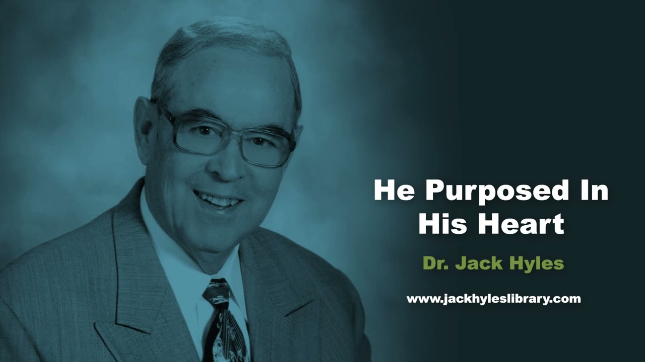 Аудиопроповеди – Он замыслил в своём сердце | Проповедь Джека Хайлза