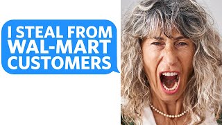 Karen STEALS my Phone in Wal-Mart and gets TAKEN DOWN by the COPS - Reddit Podcast