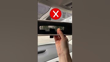 Are you still adjusting your rearview mirror the wrong way?#shortsvideo  #car  #driving  #tips