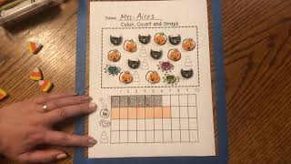 Halloween shapes graph