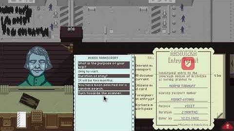 Day 6-7 new koletchian policy and search feature |papers please!