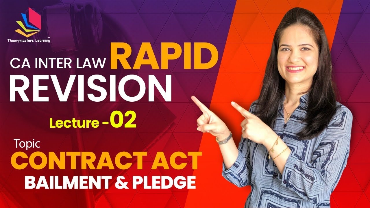 CA Inter Law | Revision Lecture 2 Nov 22 | CA Preeti Aggarwal - YouTube