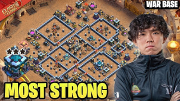 NEW! TOP-05 🏆 MOST STRONG TH13 WAR / HYBRID / TROPHY BASE WITH LINK || TH13 BASE 2025 ||ANTI ELECTRO