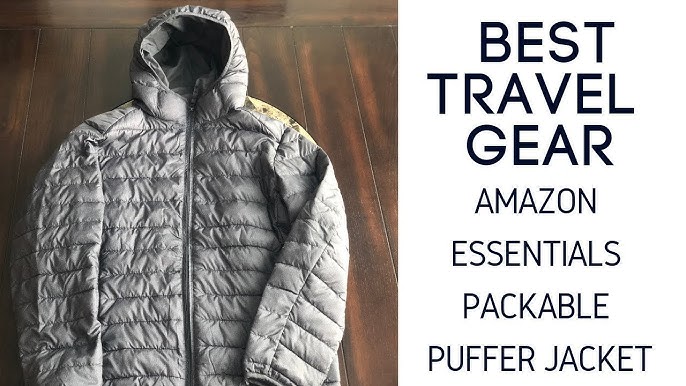 Essentials Lightweight Water-Resistant Packable Puffer Jacket Review  (Initial Thoughts) 