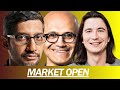 Huge pce numbers google up 12 robinhood big news microsoft crushes  market open