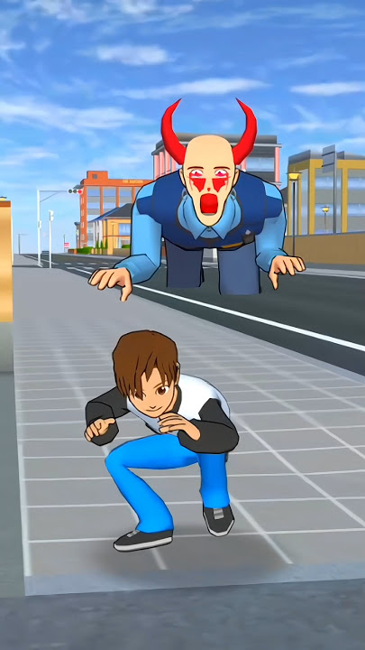 Hantu itu menakutkan sekali, kawan 😨#sakuraschoolsimulator #shortvideo #viralvideo #sakura