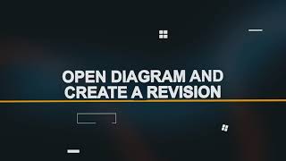 CADMATIC™ 3D Plant Design- Open diagram and create a revision