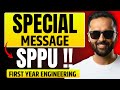 Special Message for SPPU Student|Semester 01|Pradeep Giri Sir