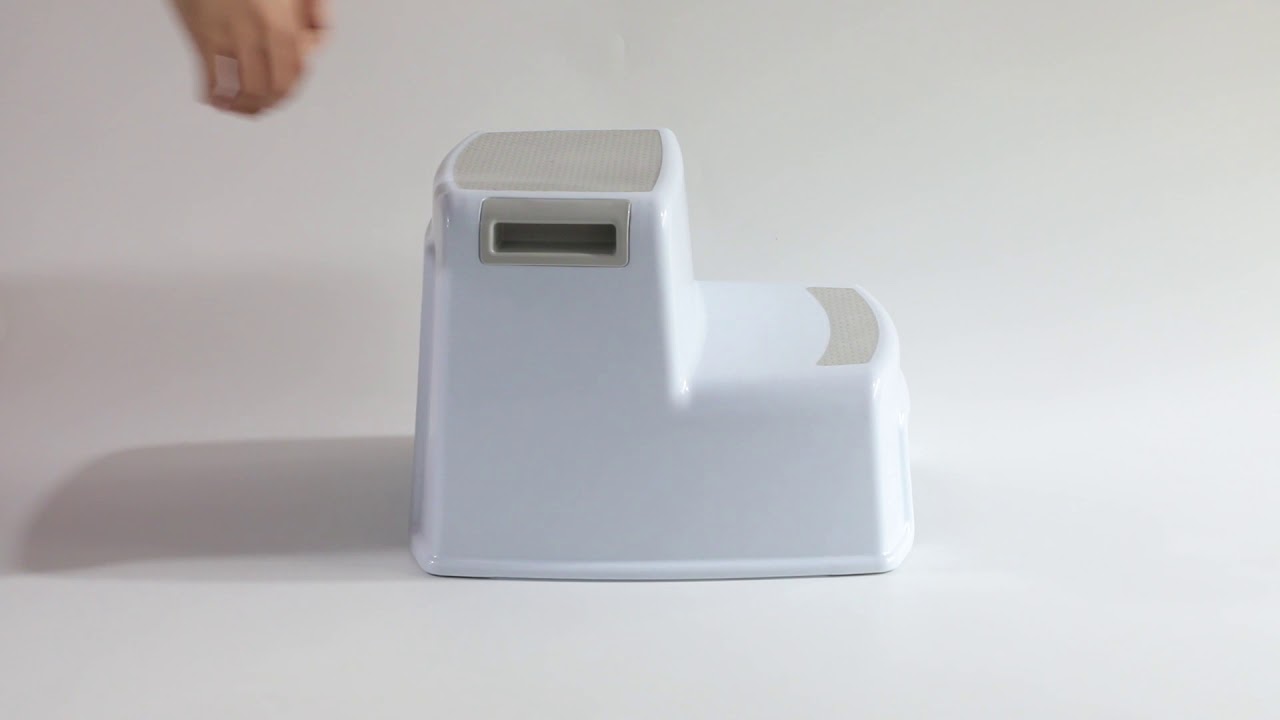 MeetBaby Dual Step Stool in Kitchen and Bathroom