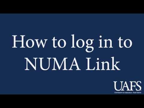 How to log in to Numa link