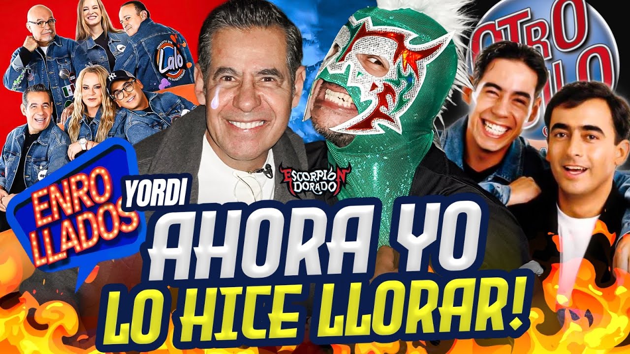 Regresa YORDI ROSADO & Escorpión Dorado #AlVolante Nacido en televisión, convertido en youtuber.