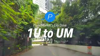 Driving from 1 Utama to Universiti Malaya