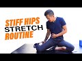 Stiff hip stretches - 5 minute hip mobility *follow along*