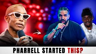 Celebrity How Pharrell Became The Root Of Rap’s Biggest Modern Beefs Profile