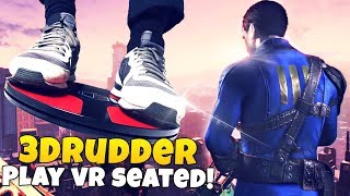 Vr Motion Controller With Your Feet - 3Drudder Fallout 4 Vr Arizona Sunshine Htc Vive