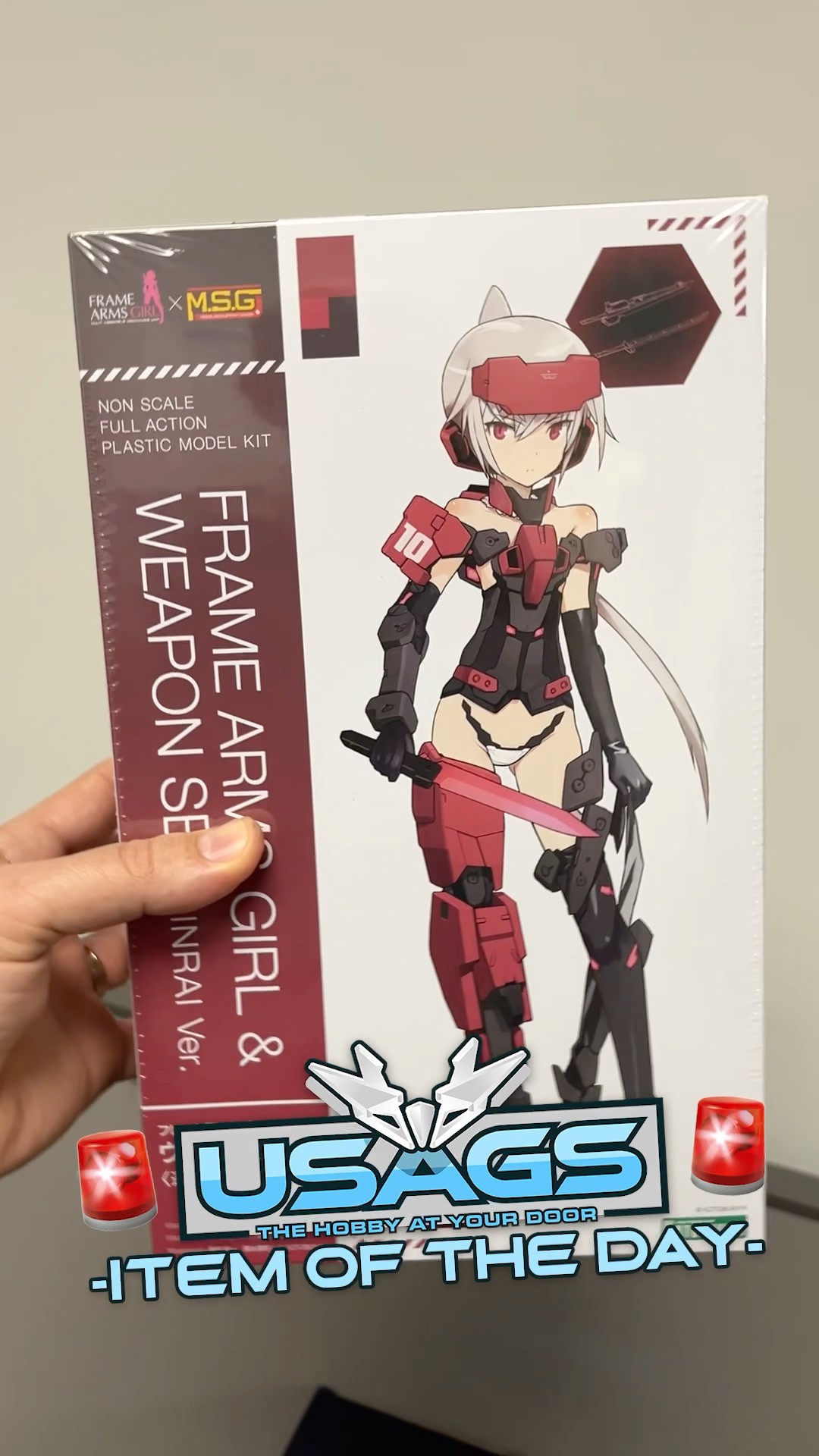 Item of the Day (2/12) Frame Arms Girl Juneau & Weapon Set 30% OFF