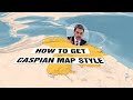 How To Get Caspian Report Map Style #geolayers