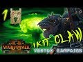 IKIT CLAW APPROACHES | Clan Skryre Skaven Vortex Campaign #1 - Total War Warhammer 2