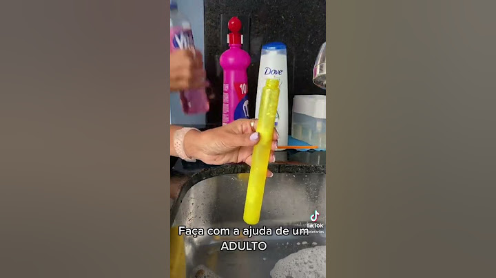 COMO FAZER LIQUIDO PARA BOLHA DE SABAO