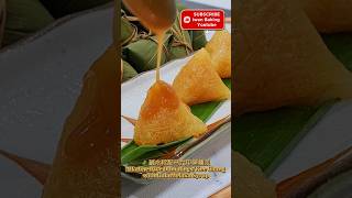 ⛰️端午节快到了，碱水粽配马六甲黑糖浆，真的绝了!Alkaline Rice Dumplings KeeChang with Gula Melaka Syrup,absolutely divide!