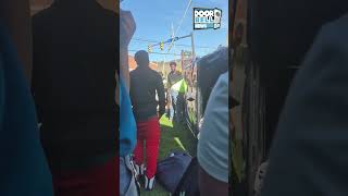 A Car Flipped Over