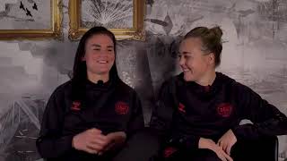 Pernille Harder's teammates congratulate her for Danish goal record (translated)